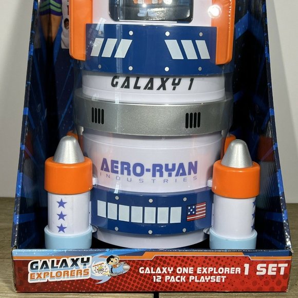 Ryans World Galaxy One Explorer Toy 12 Figure Micro Shuttle Rocket Space… - Picture 11 of 11